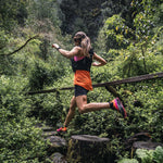 Polera Mujer Trail Running Edición Skyfire Naranjo Merrell