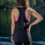 Polera Mujer Trail Running Edición Skyfire Negro Merrell