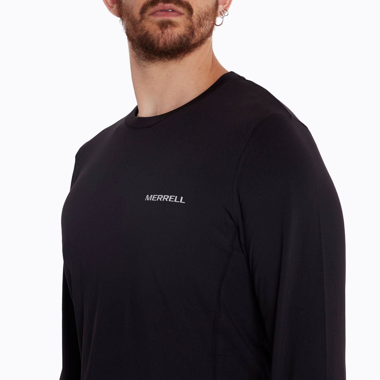 Primera Capa Hombre Térmica Fleece Negro Merrell