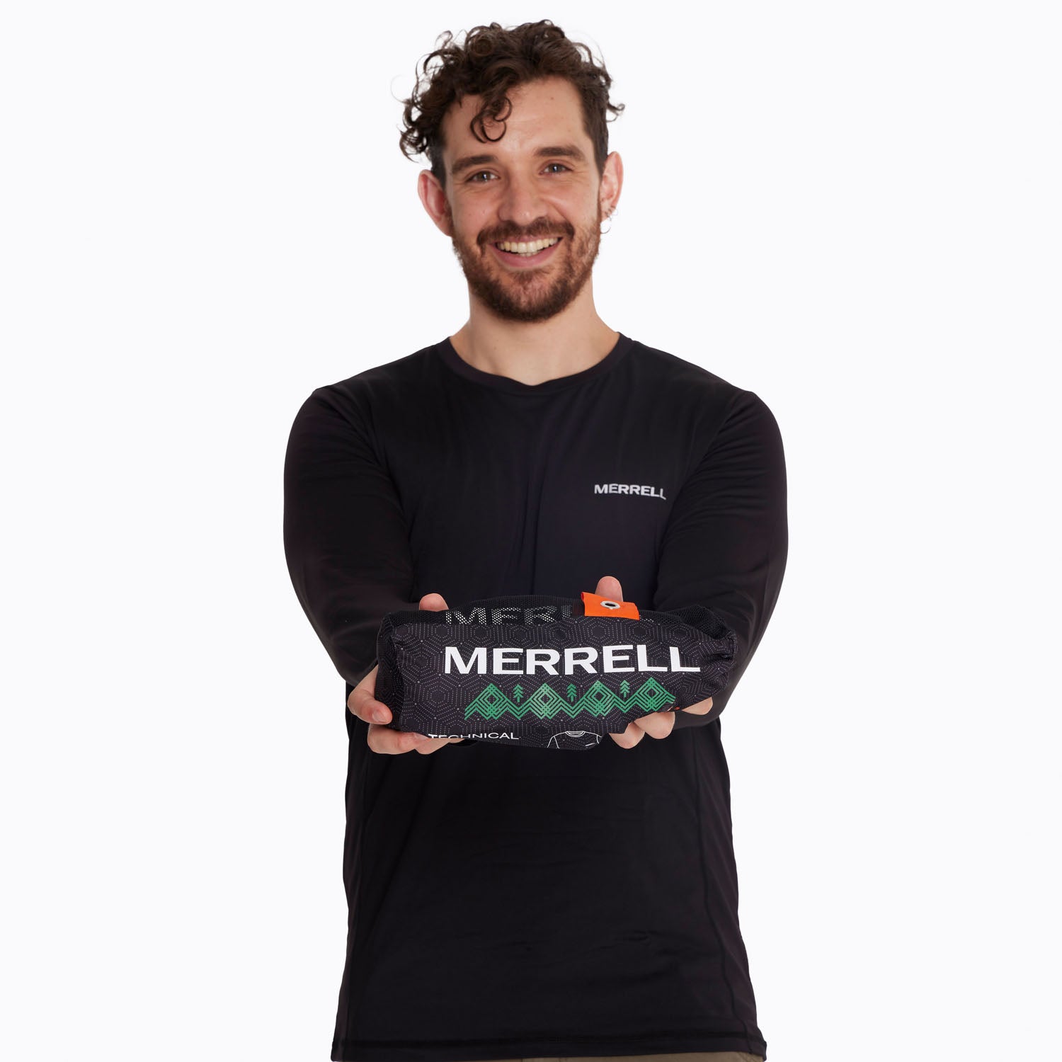 Primera Capa Hombre Térmica Fleece Negro Merrell