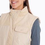 Parka Sin Mangas Mujer Lava Beige Merrell