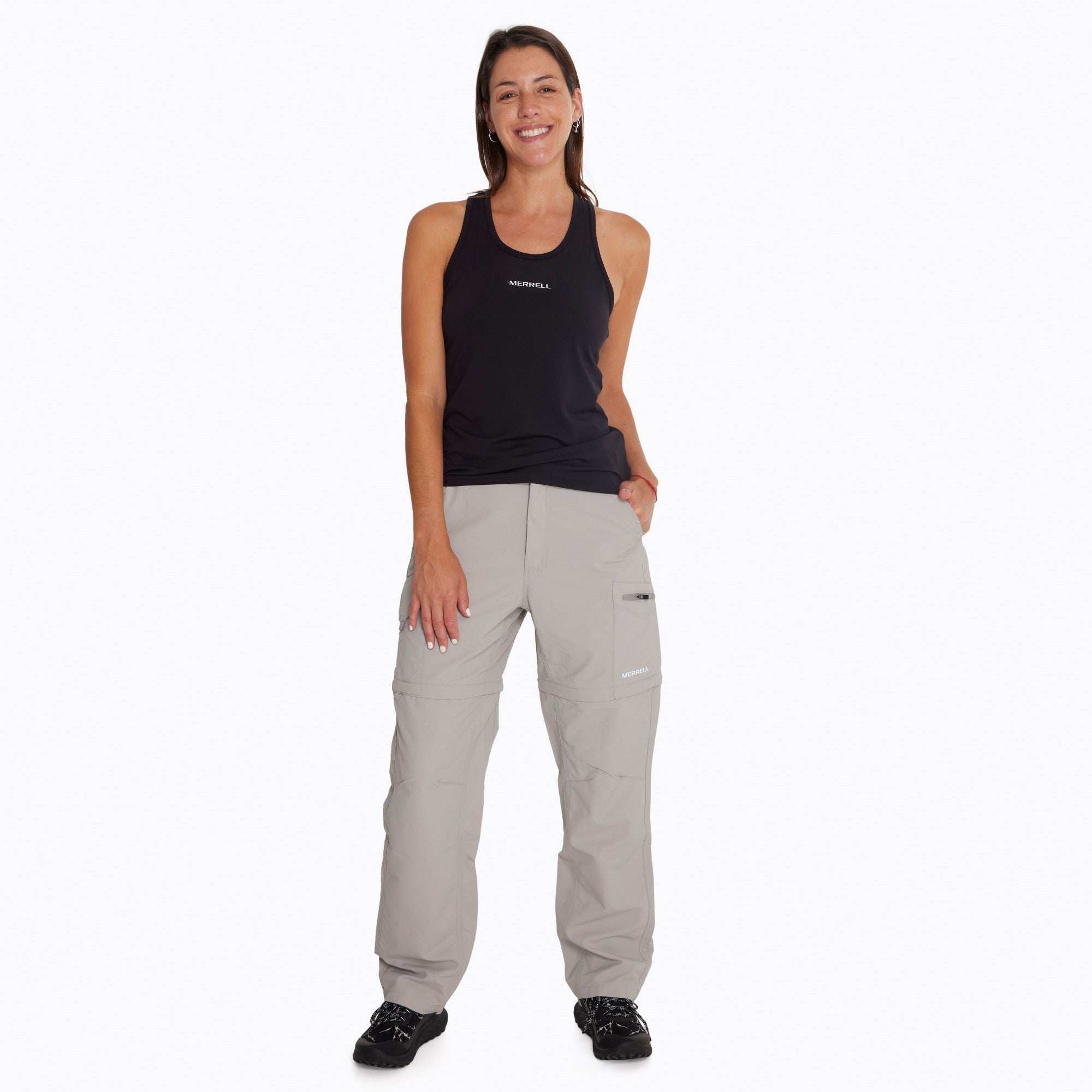 Polera Mujer Suna Tank Negro Merrell
