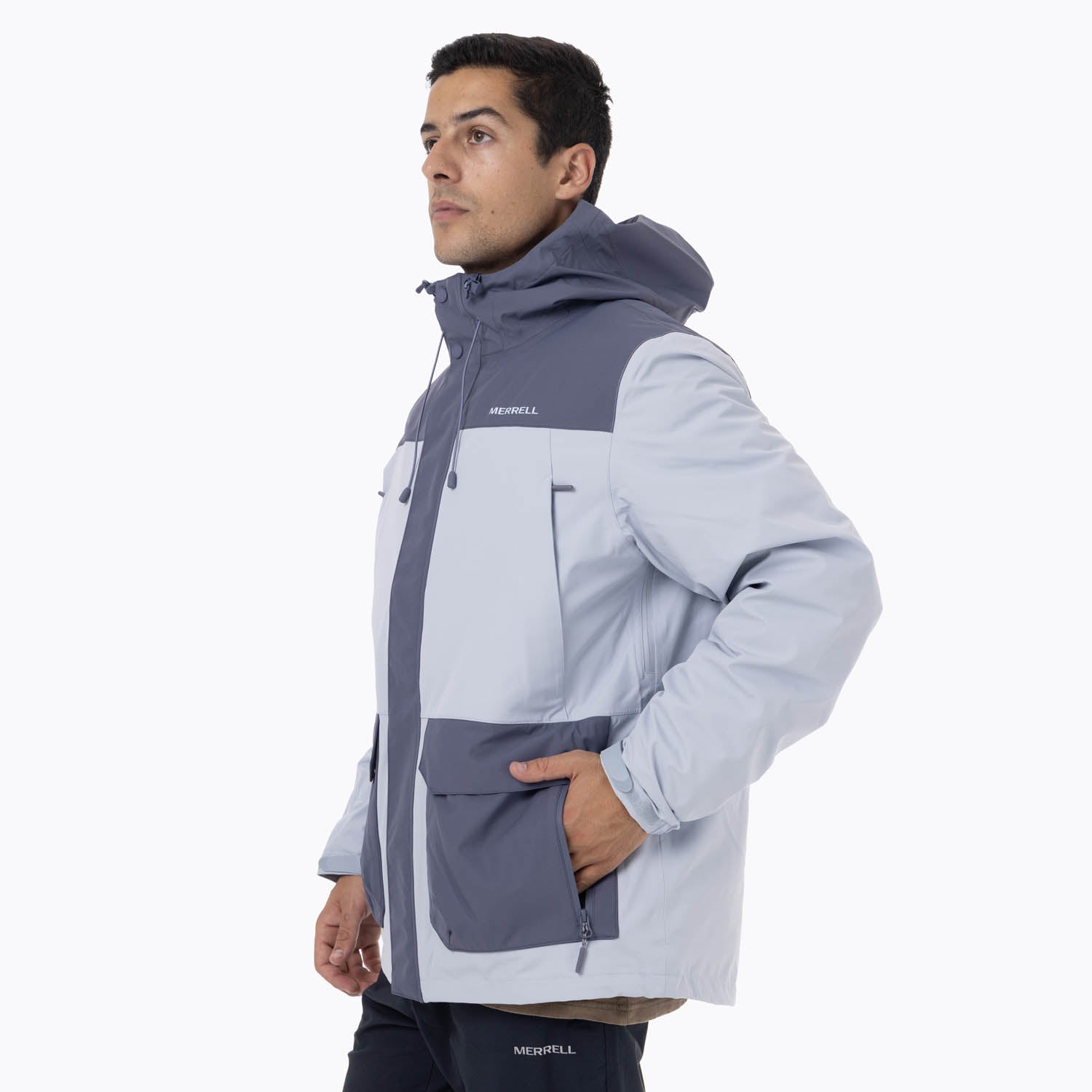 Parka Hombre Ezeo 3-In-1 10K Celeste Merrell