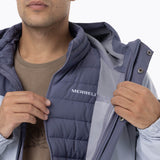 Parka Hombre Ezeo 3-In-1 10K Celeste Merrell