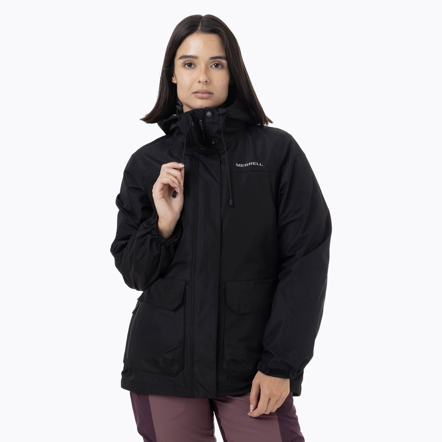 Parka Mujer Ezeo 3-In-1 10K Negro Merrell