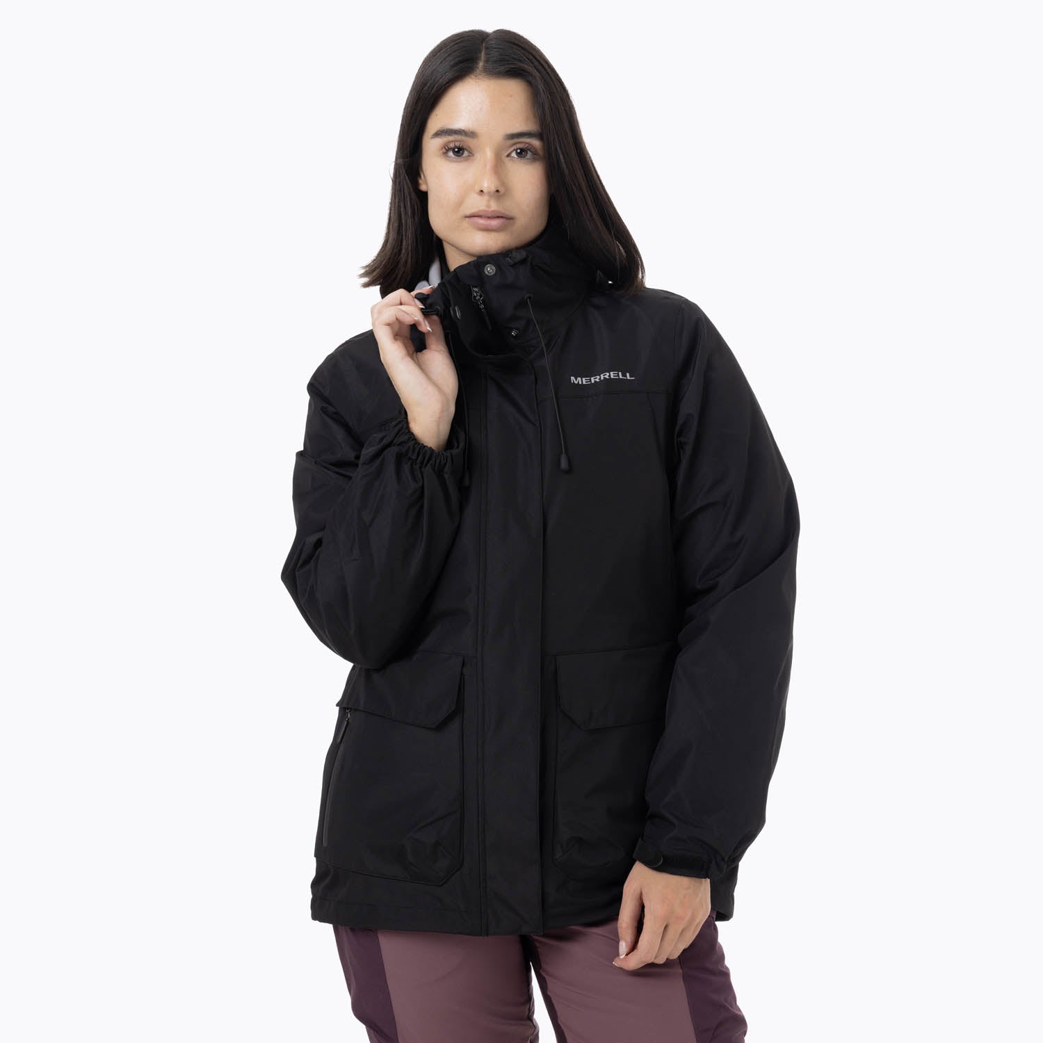 Parka Mujer Ezeo 3-In-1 10K Negro Merrell