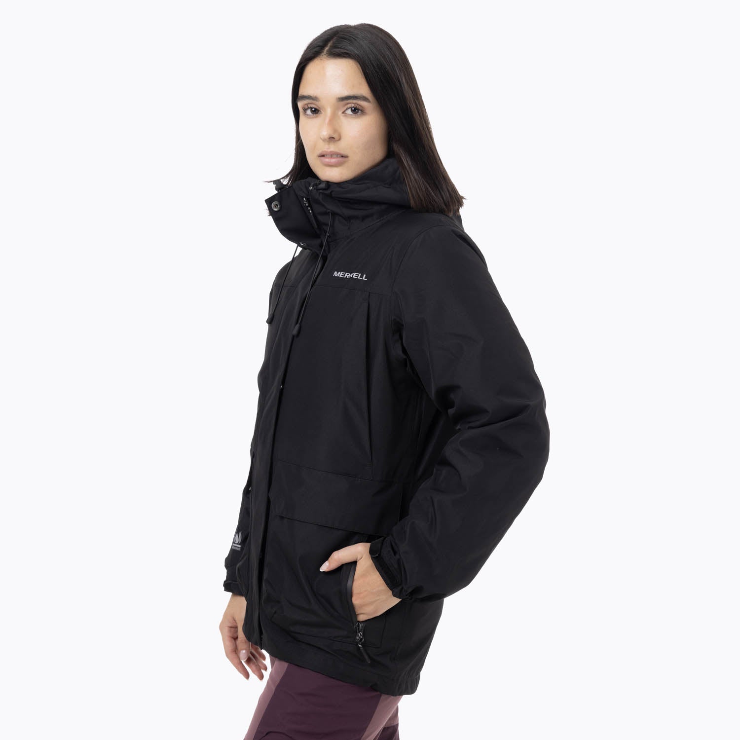 Parka Mujer Ezeo 3-In-1 10K Negro Merrell