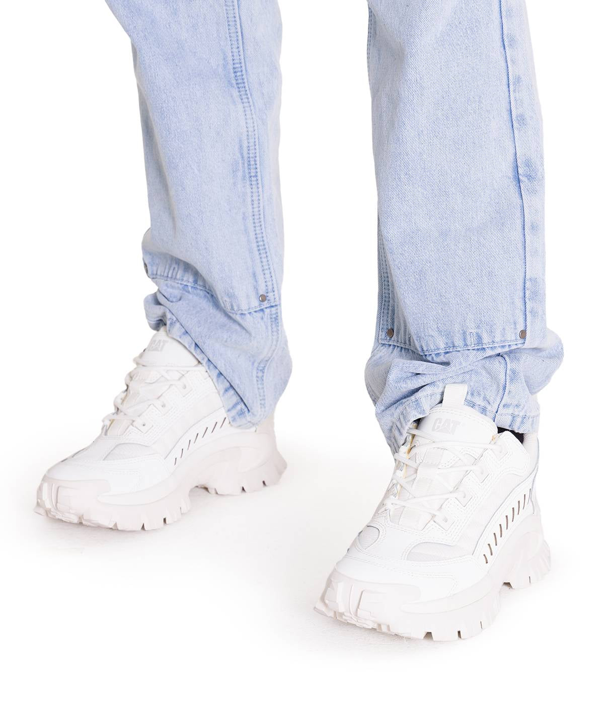 Zapatilla Casual Mujer Intruder Blanca Cat