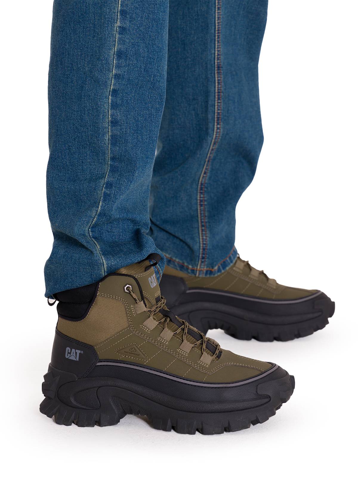 Zapatilla Waterproof Intruder Galosh 2.0 MID Unisex Verde Cat