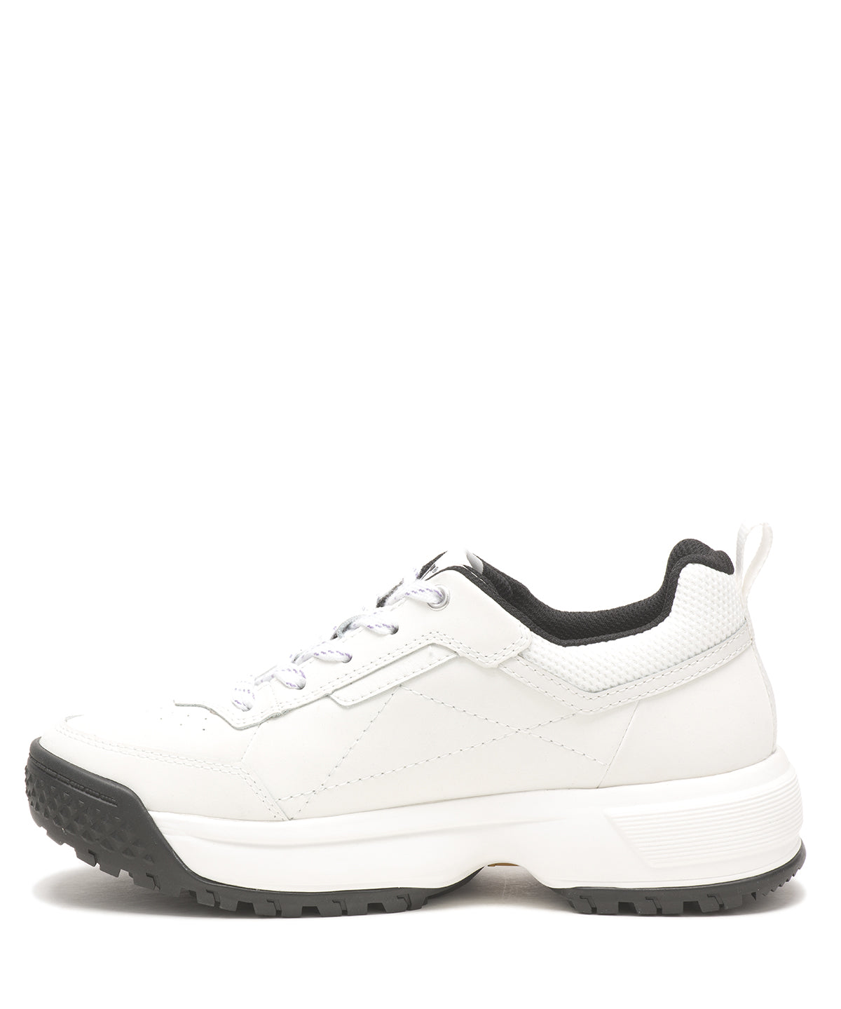 Zapatilla Cuero Mujer Flame Blanco Cat