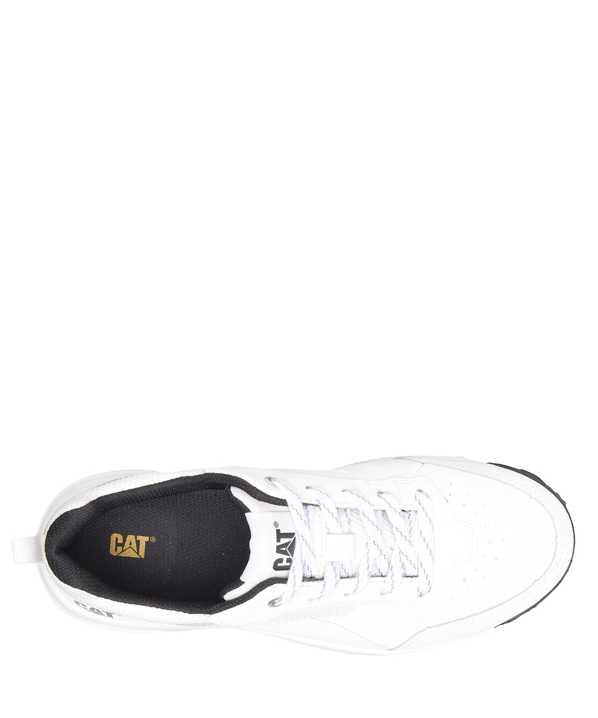 Zapatilla Cuero Mujer Flame Blanco Cat
