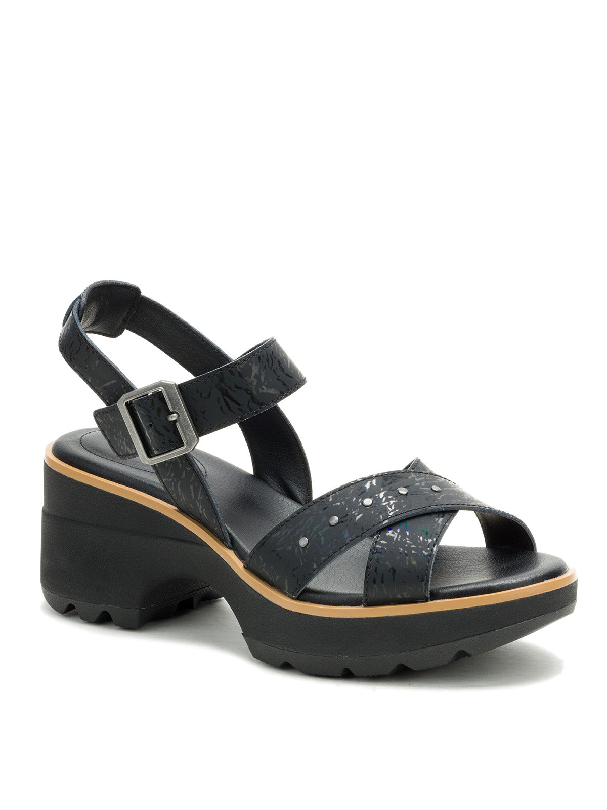 Sandalia Casual Mujer Skywatcher Negra CAT