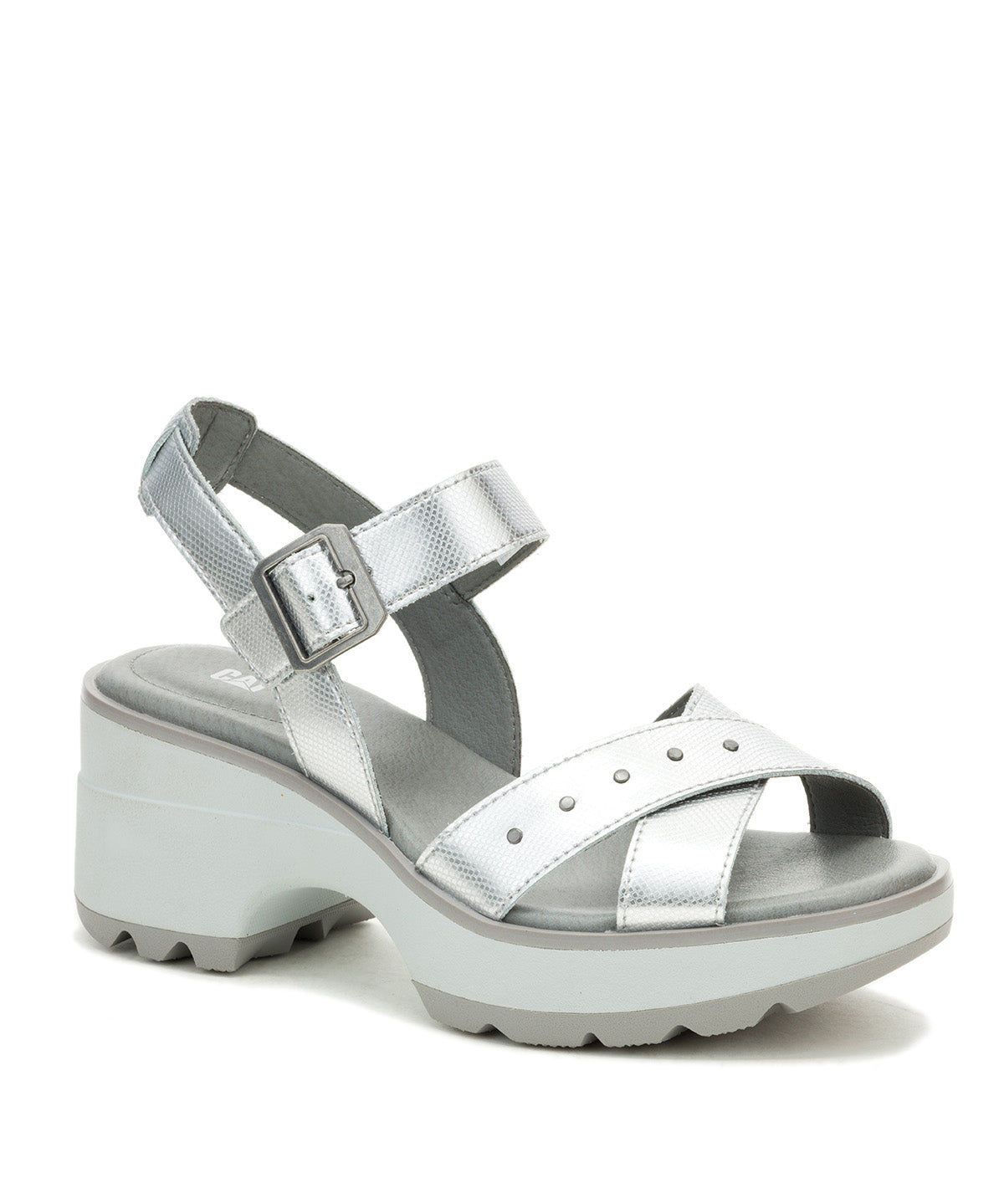Sandalia Casual Mujer Skywatcher Gris CAT