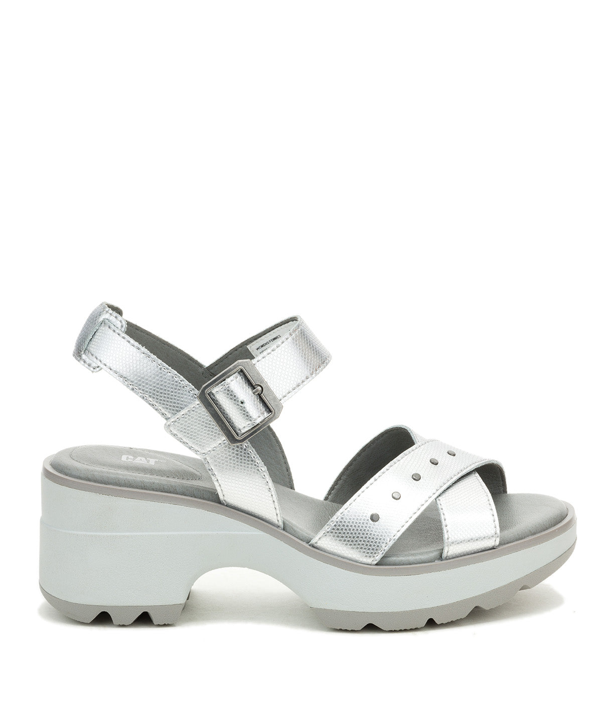 Sandalia Casual Mujer Skywatcher Gris CAT