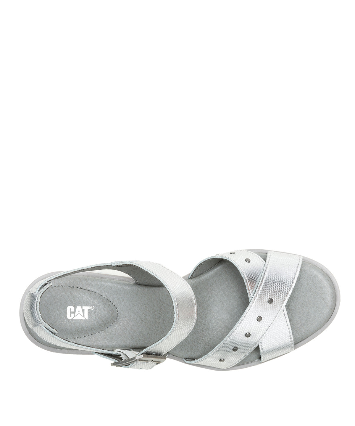 Sandalia Casual Mujer Skywatcher Gris CAT
