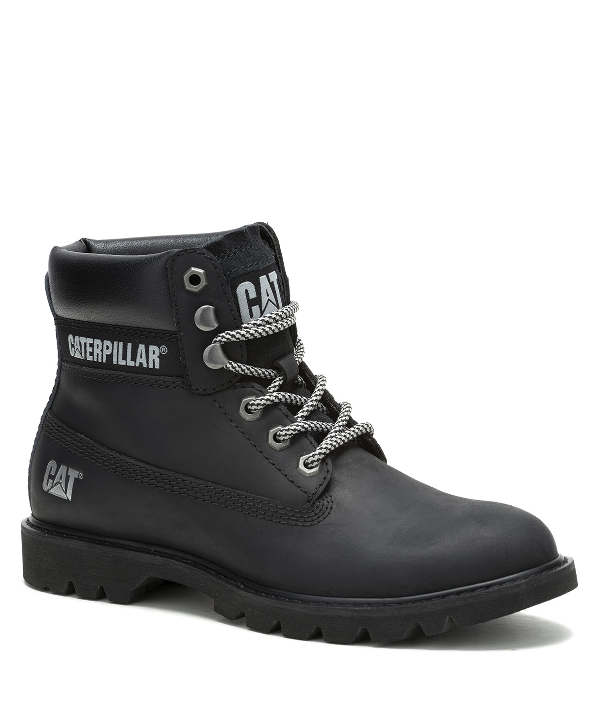 Botín Cuero Mujer Colorado Womens Negro Cat