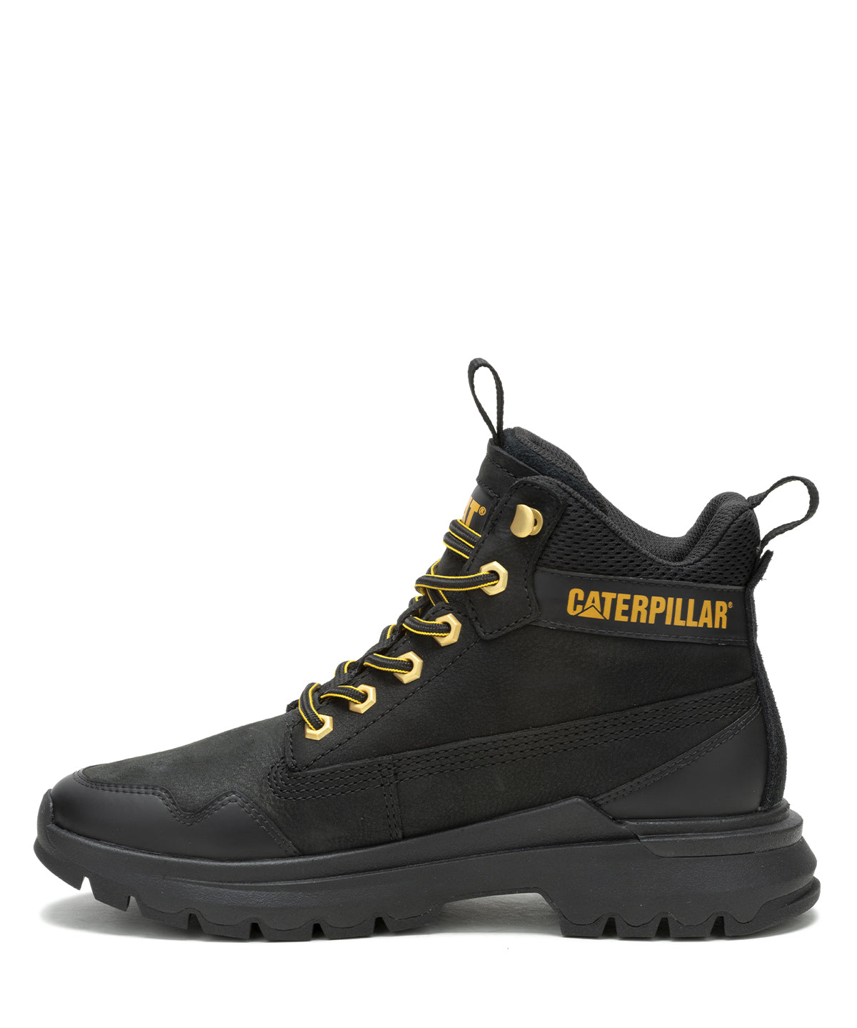 Zapatilla Con Caña Casual Mujer Colorado Sneaker Wp Negro Cat