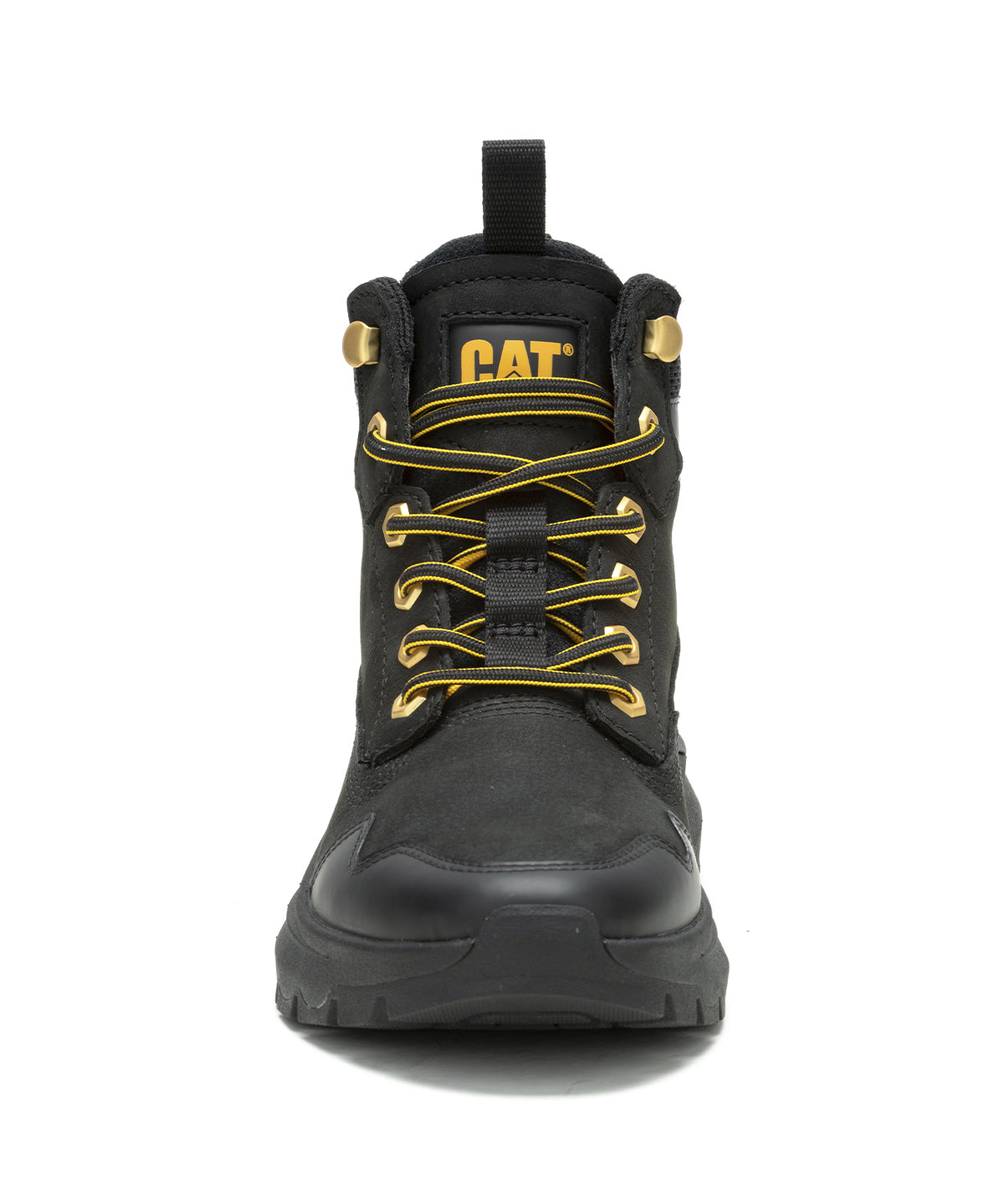 Zapatilla Con Caña Casual Mujer Colorado Sneaker Wp Negro Cat