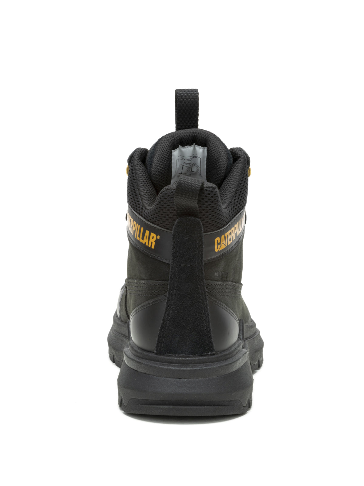 Zapatilla Con Caña Casual Mujer Colorado Sneaker Wp Negro Cat