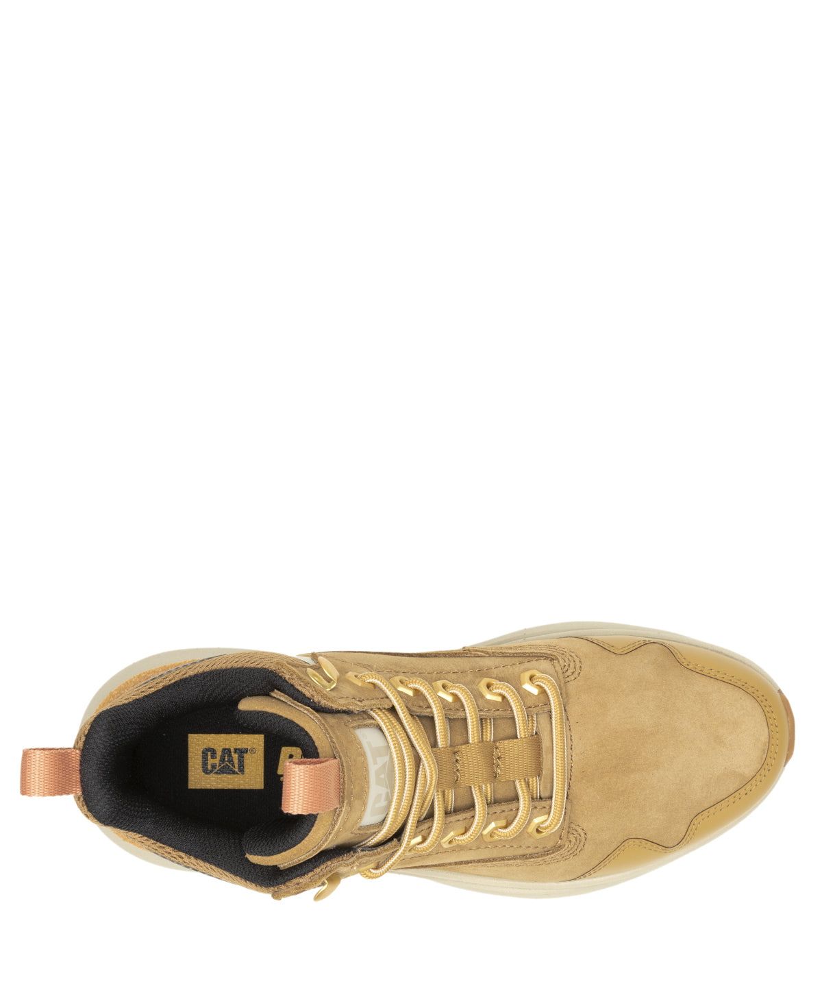 Zapatilla Con Caña Casual Mujer Colorado Sneaker Wp Beige/Crudo Cat