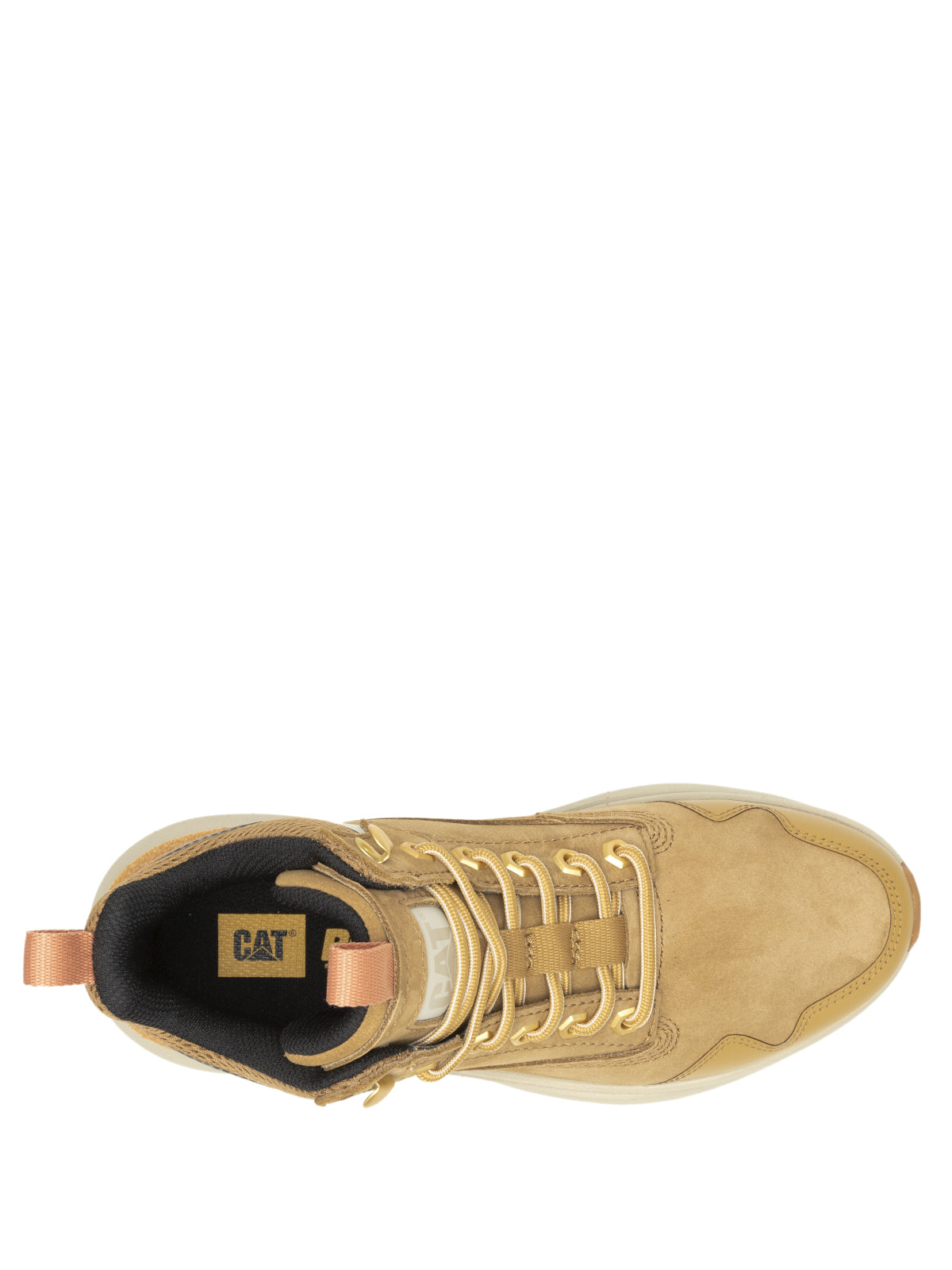Zapatilla Con Caña Casual Mujer Colorado Sneaker Wp Beige/Crudo Cat