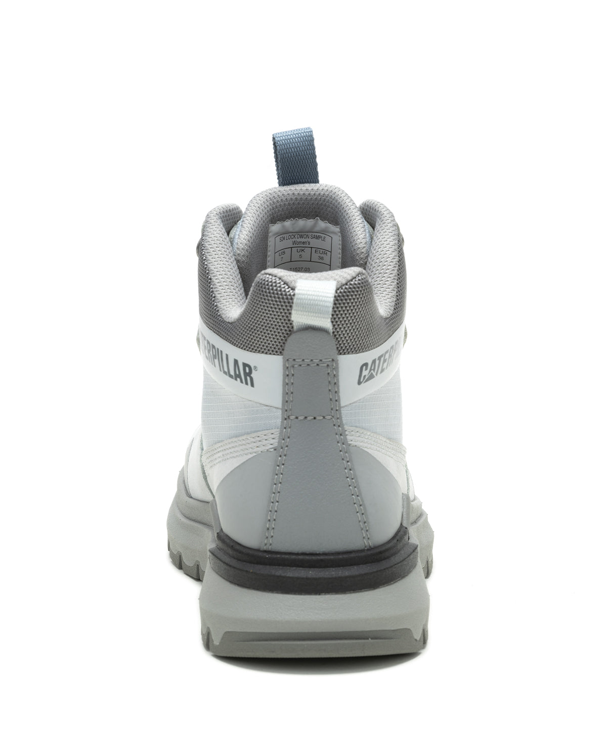Zapatilla Con Caña Casual Mujer Colorado Sneaker Gris Cat