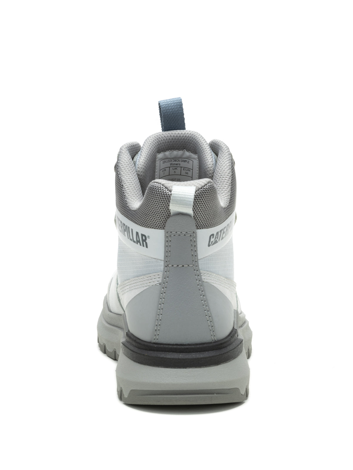 Zapatilla Con Caña Casual Mujer Colorado Sneaker Gris Cat