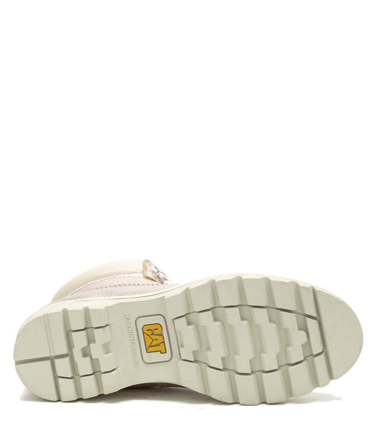 Botín Cuero Mujer Colorado Womens Metalizado Cat