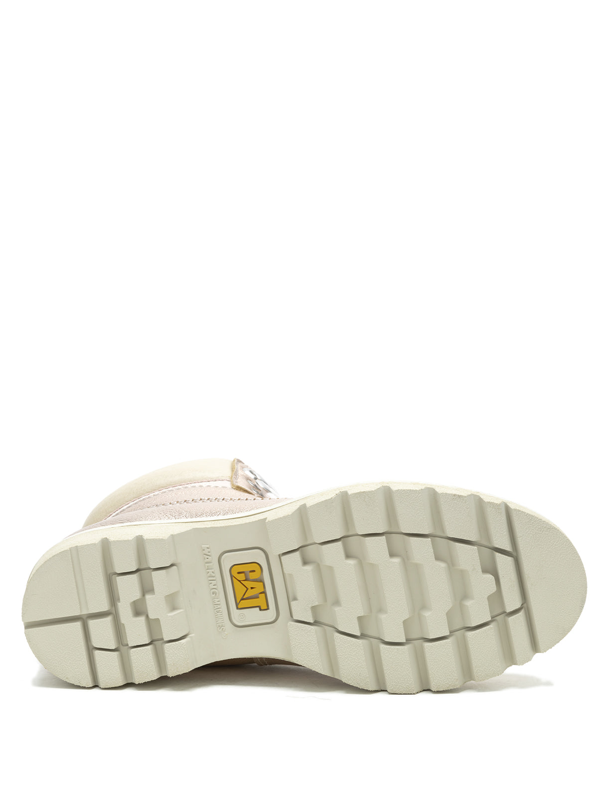 Botín Cuero Mujer Colorado Womens Metalizado Cat