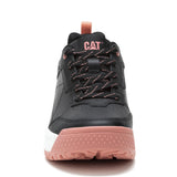 Zapatilla Cuero Mujer Flame Negro Cat