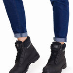 Botín Waterproof Colorado Galosh Mujer Negro Cat