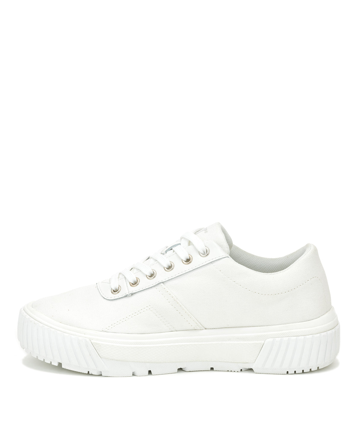 Zapatilla Casual Mujer Amp Canvas Blanco Cat