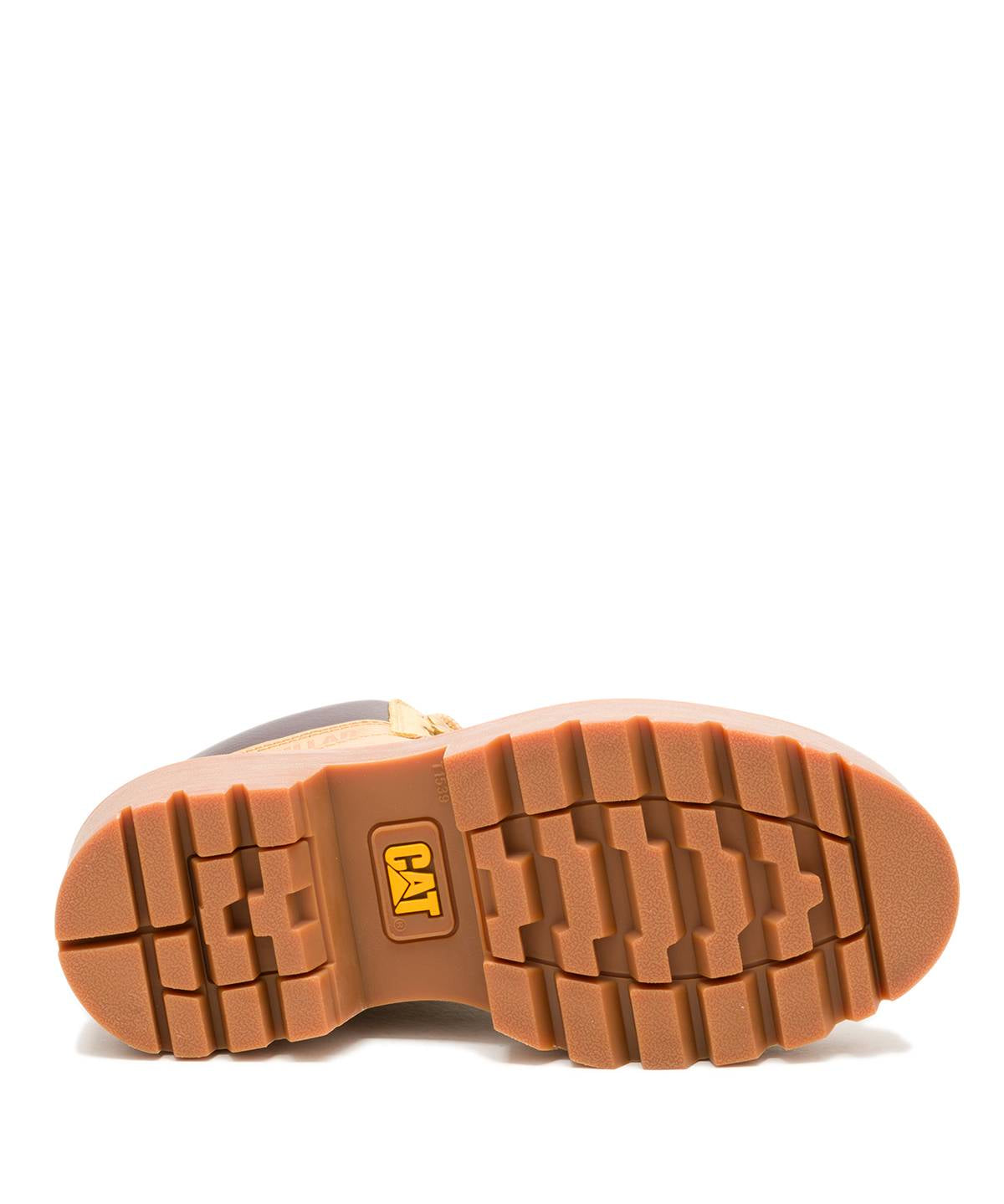 Botín Cuero Colorado Max 6 Zip Mujer Café Claro Cat
