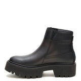 Botín Cuero Colorado Max Chelsea Mujer Negro Cat
