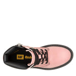 Botín Cuero Colorado Max 6 Zip Mujer Palo Rosa Cat