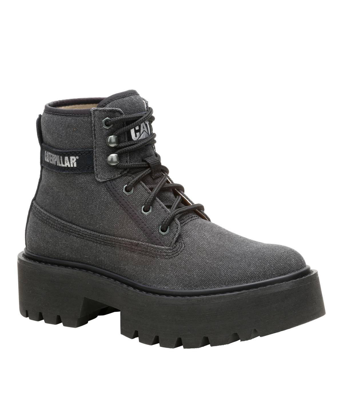 Botín Canvas Colorado Max 6 Mujer Negro Cat
