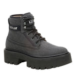 Botín Canvas Colorado Max 6 Mujer Negro Cat