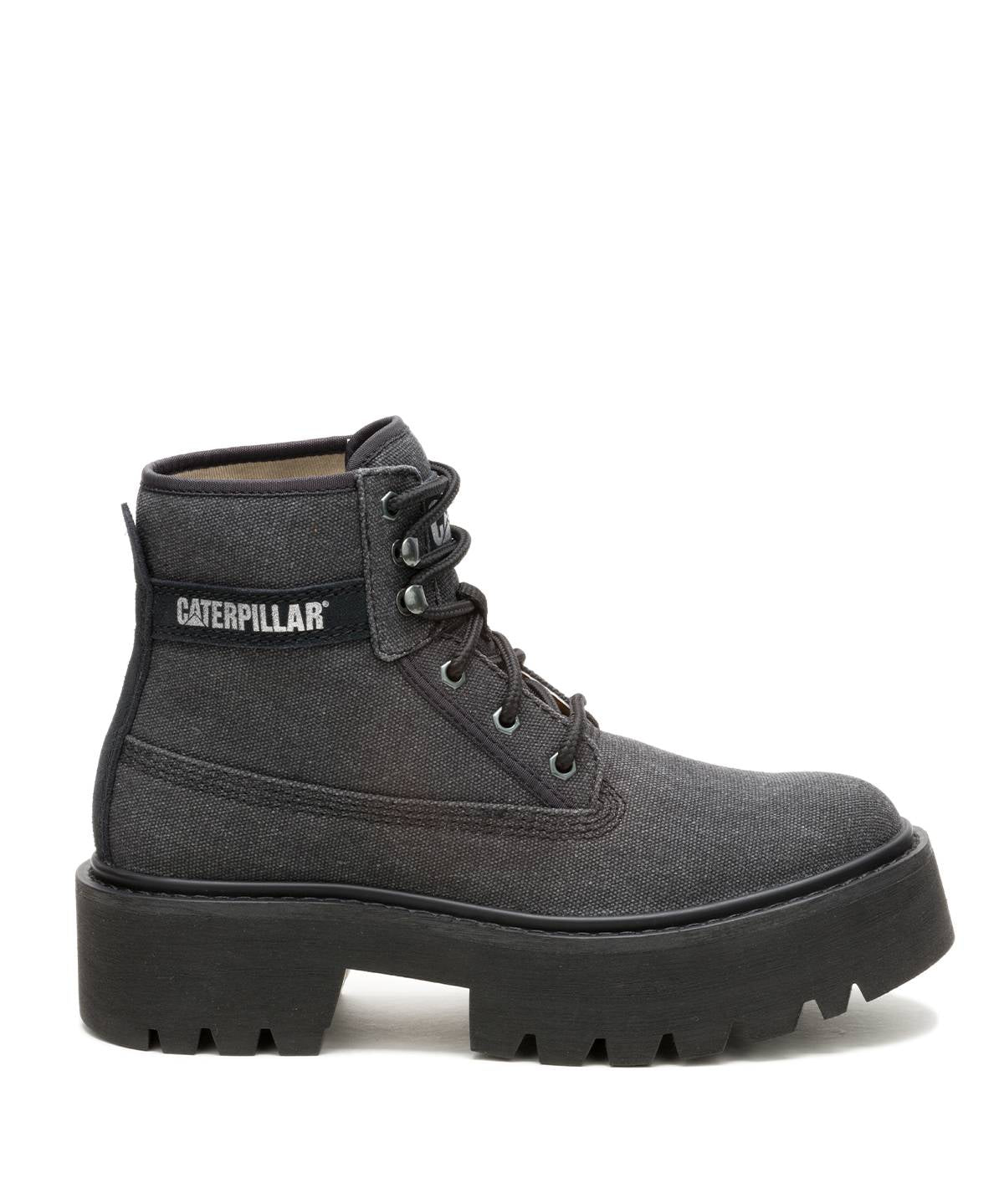 Botín Canvas Colorado Max 6 Mujer Negro Cat