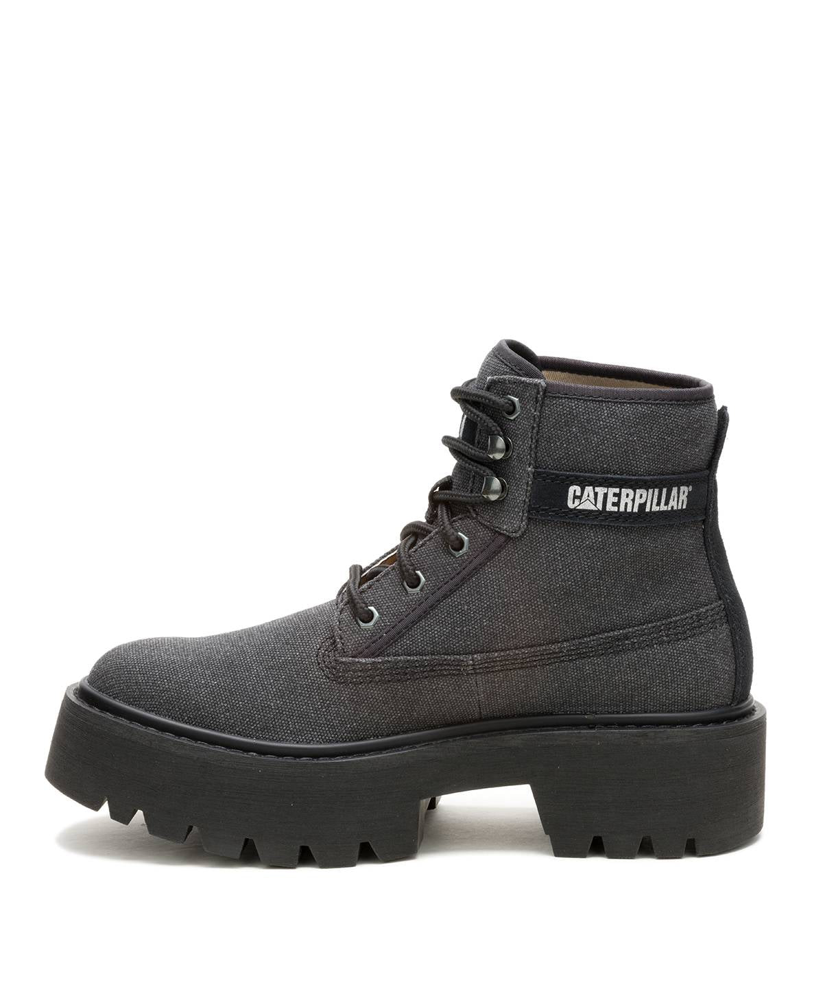 Botín Canvas Colorado Max 6 Mujer Negro Cat