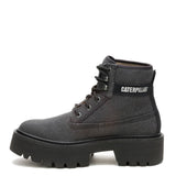 Botín Canvas Colorado Max 6 Mujer Negro Cat