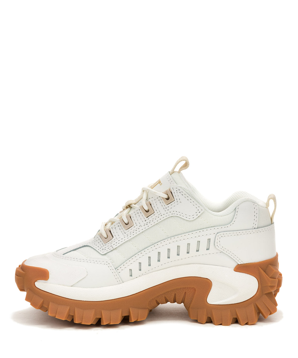 Zapatilla Cuero Mujer Intruder Blanca Cat