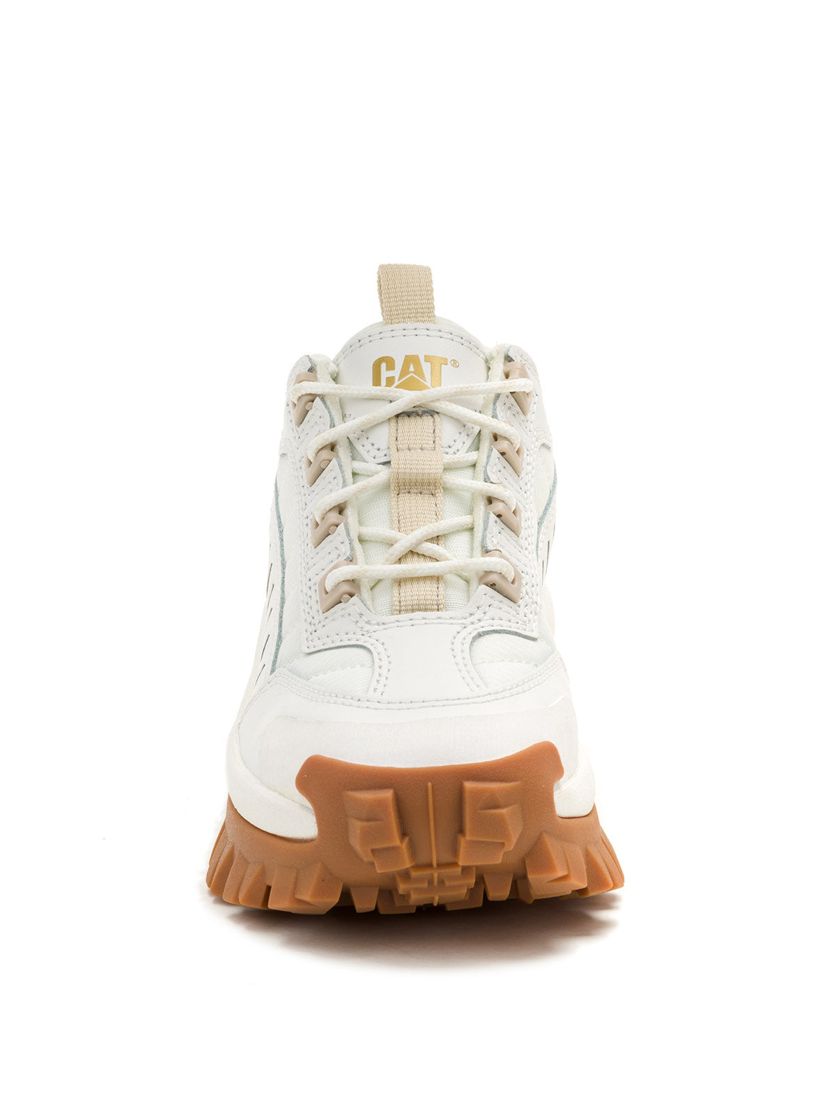 Zapatilla Cuero Mujer Intruder Blanca Cat