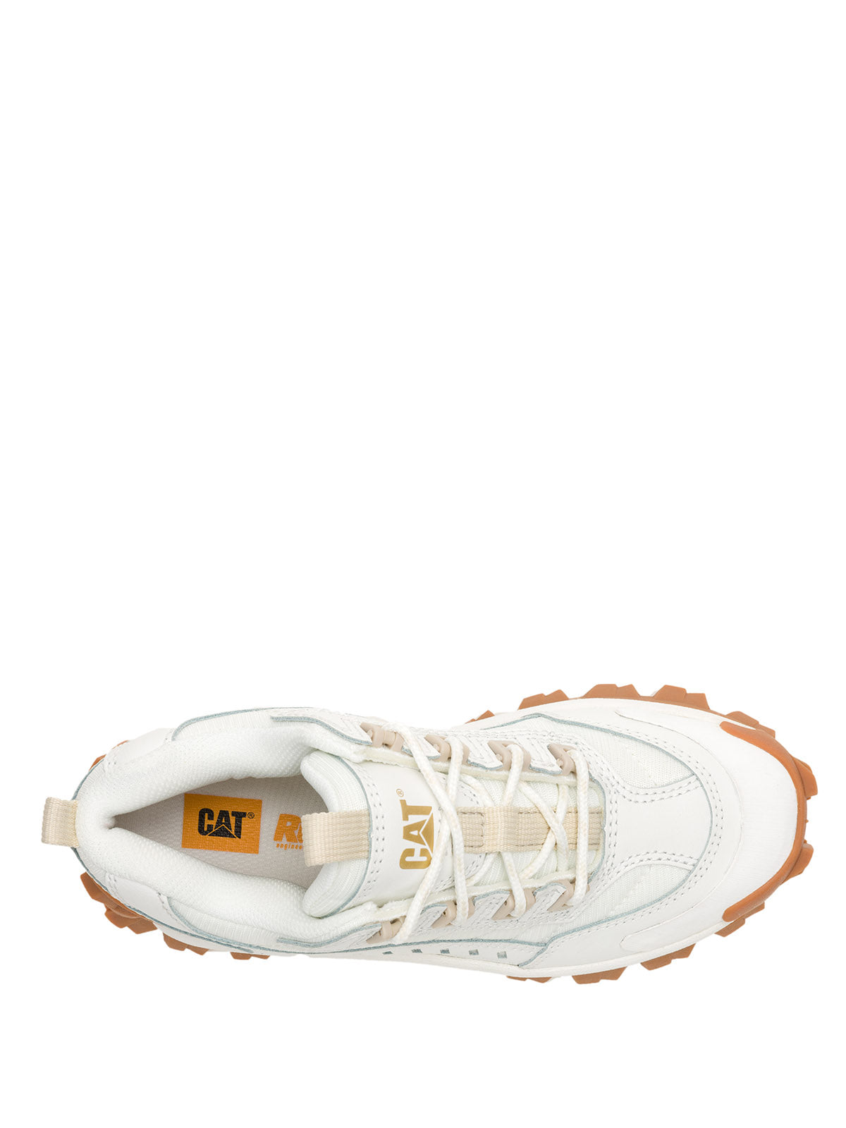Zapatilla Cuero Mujer Intruder Blanca Cat