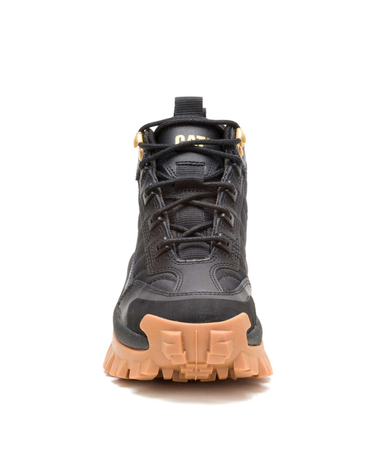 Zapatilla Con Caña Casual Mujer  Intruder Mid Negra/Beige Cat