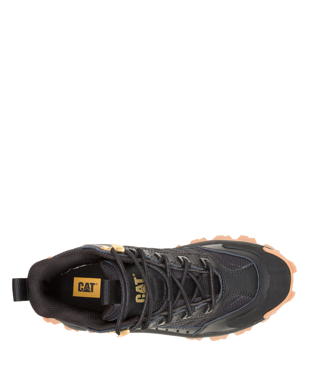 Zapatilla Con Caña Casual Mujer  Intruder Mid Negra/Beige Cat
