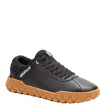 Zapatilla Cuero Mujer Hex + Negra Cat