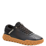 Zapatilla Cuero Mujer Hex + Negra Cat