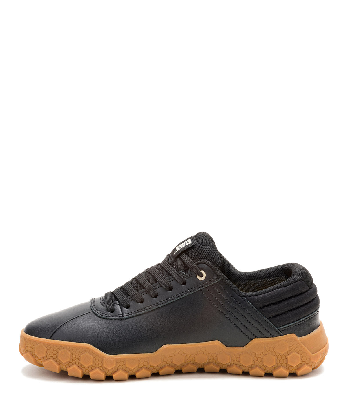 Zapatilla Cuero Mujer Hex + Negra Cat