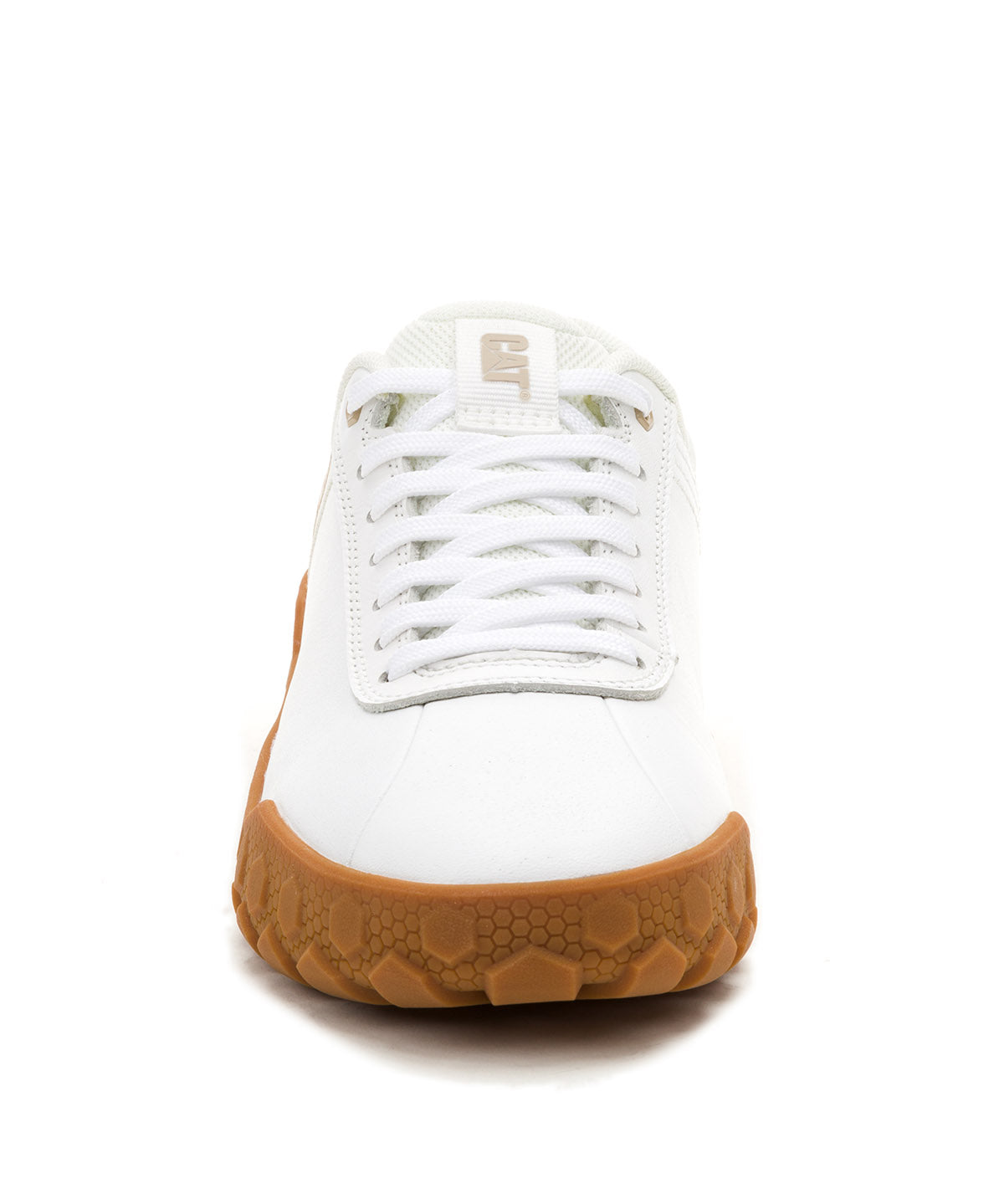 Zapatilla Cuero Mujer Hex + Blanca Cat