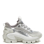 Zapatilla Casual Mujer Intruder Max Lace CH Plateada Cat